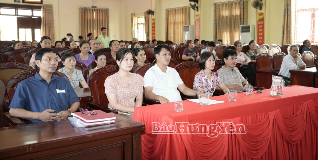 Xã Hồng Quang: 100 hội viên nông dân được cập nhật kiến thức kỹ thuật quản lý sâu bệnh trên cây trồng