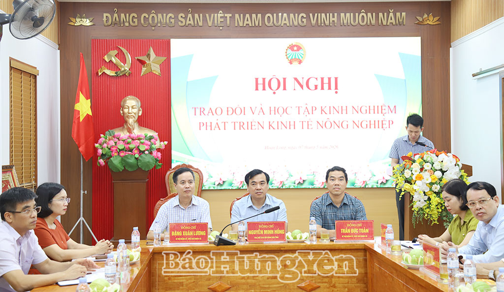 Trao đổi và học tập kinh nghiệm phát triển kinh tế nông nghiệp